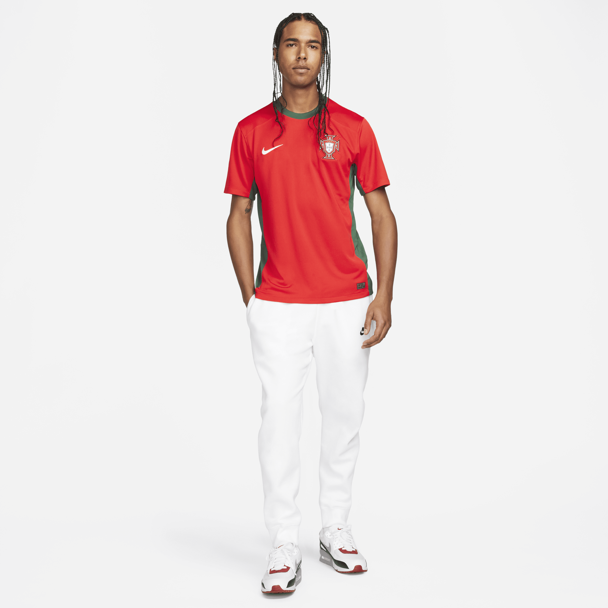 Shop Portugal 2023 Stadium Home Men s Nike Dri FIT Football Shirt