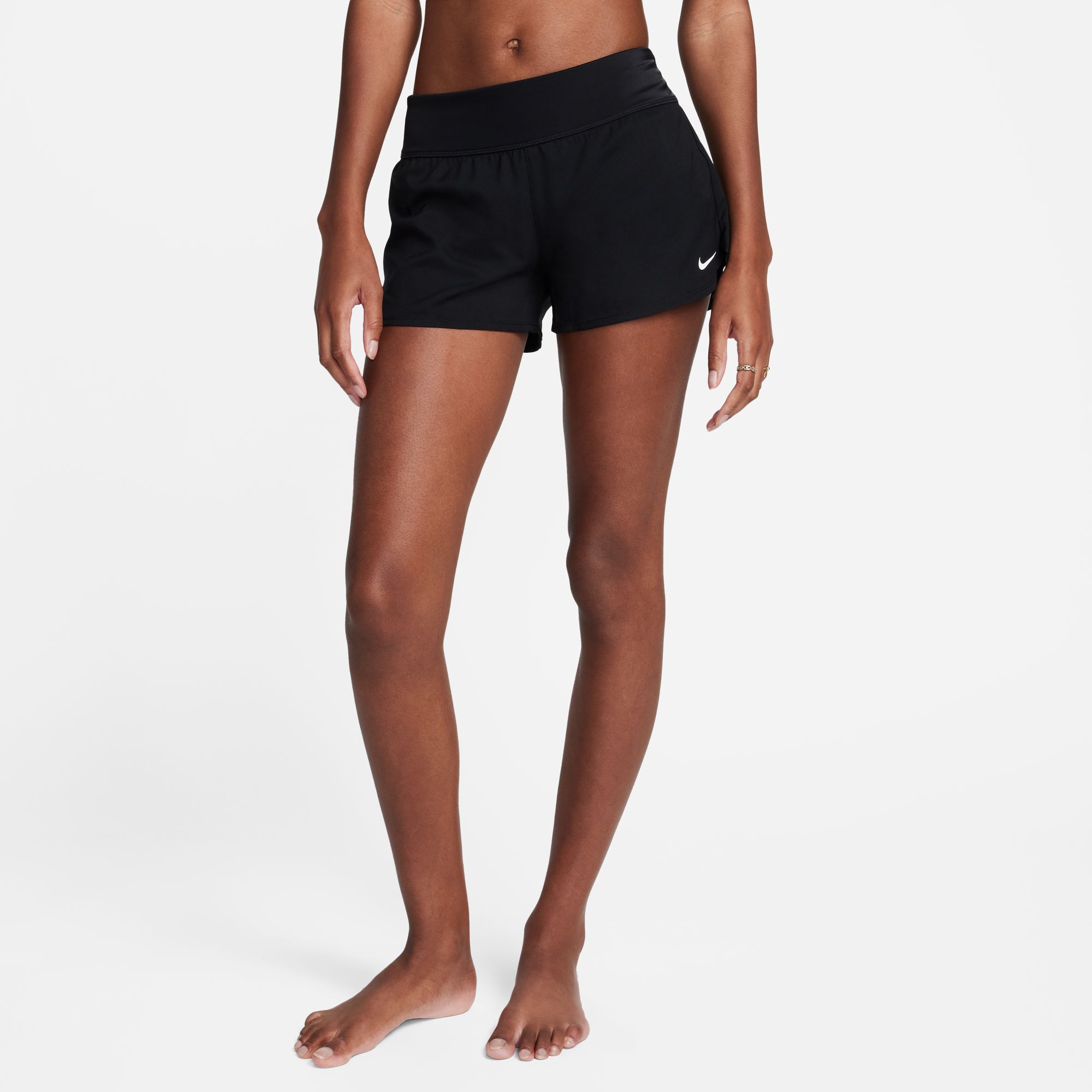 Buy Nike Swim Women s Board Shorts Black White Nike UAE Official
