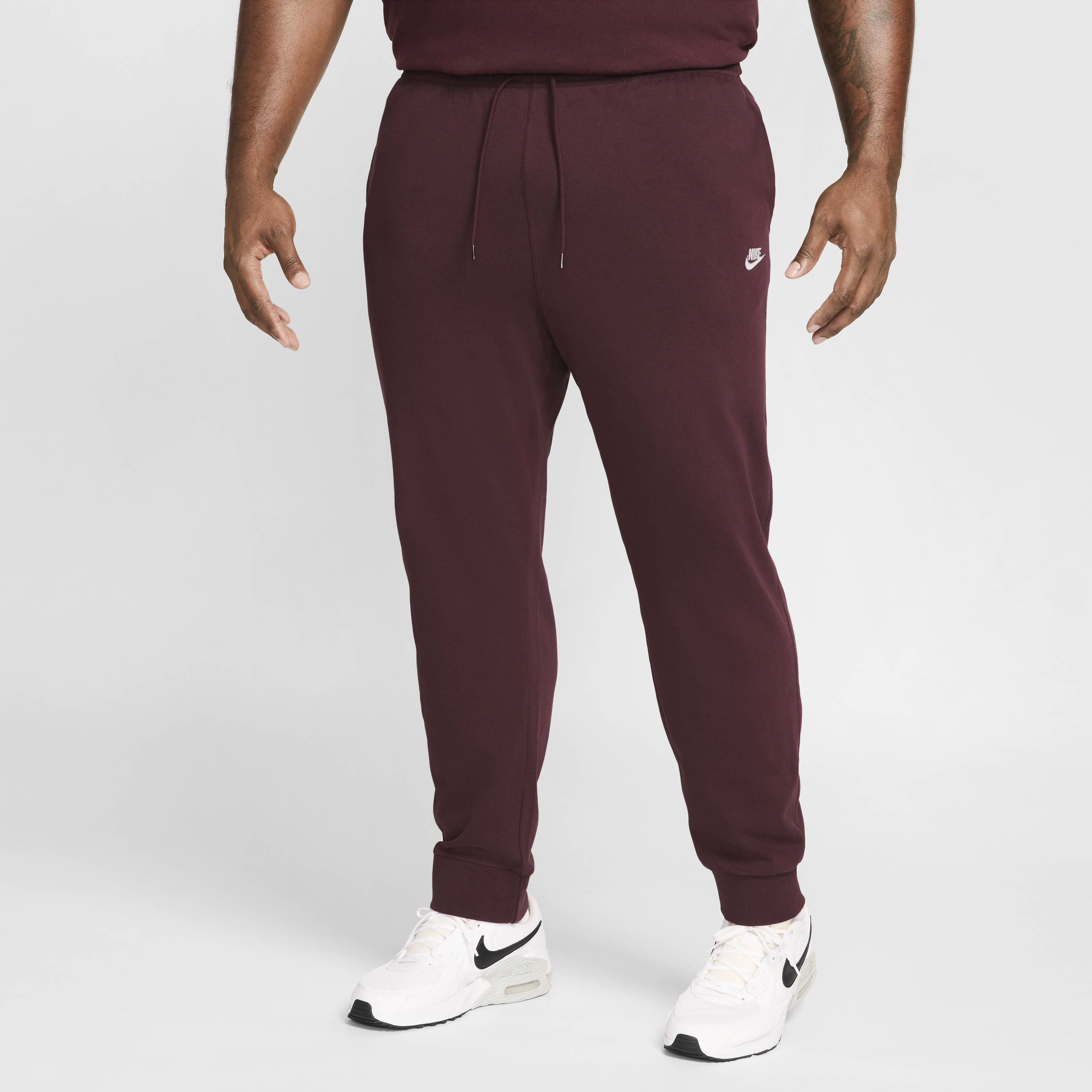 Nike burgundy sweatpants sale