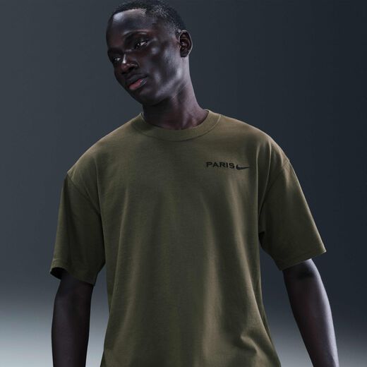 Clothing-Nike, Paris Saint-Germain, Men's Nike Football T-Shirt