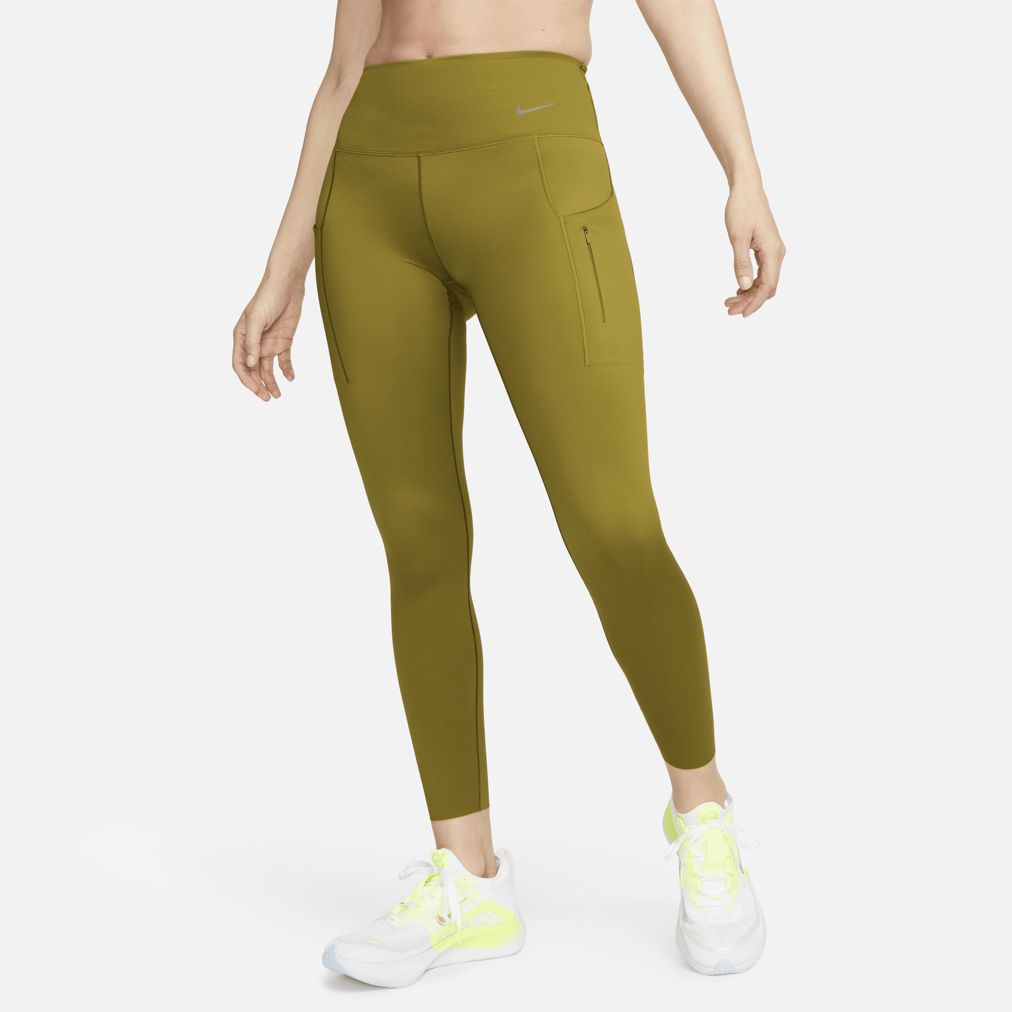 Green on sale nike leggings