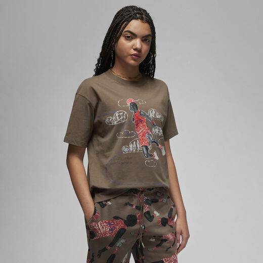 Jordan Women - T-Shirts & Tops-Jordan, Jordan Artist Series by Parker Duncan, Women's T-Shirt