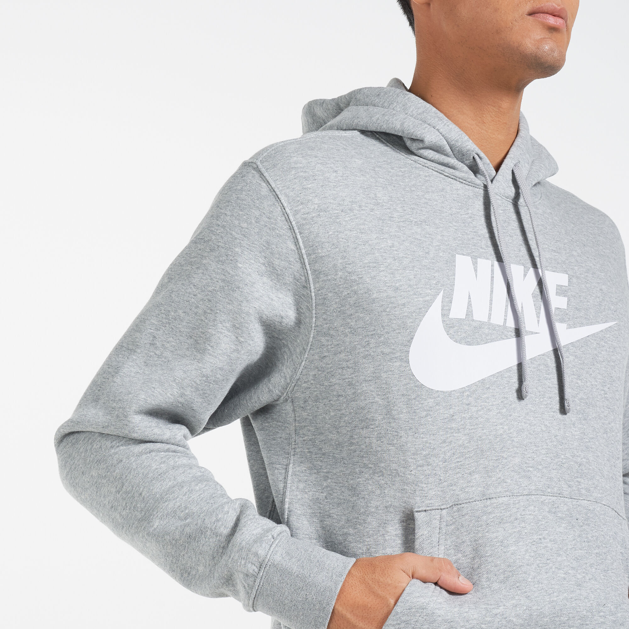 Nike sportswear club fleece best sale men's graphic pullover hoodi