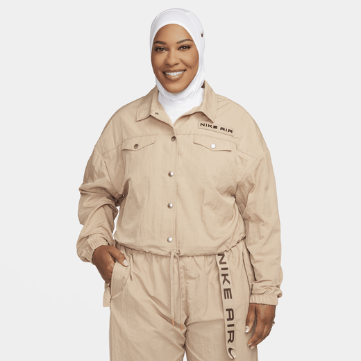 Orange nike shop windbreaker womens