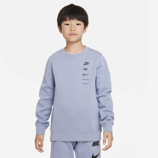 هوديات وسويتشيرتات-نايكي, نايكي سبورتسوير ستاندرد ايشيو, شويتشيرت كرو-نك فليس للاطفال الكبار (للأولاد)