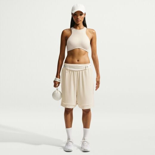 Women's Sports Bras-Nike, NikeSKIMS Ribbed Seamless, Women's Racerneck Bra