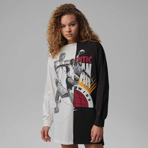 Jordan Skirts & Dresses-JRDN, Jordan Flight, Women's Graphic Dress