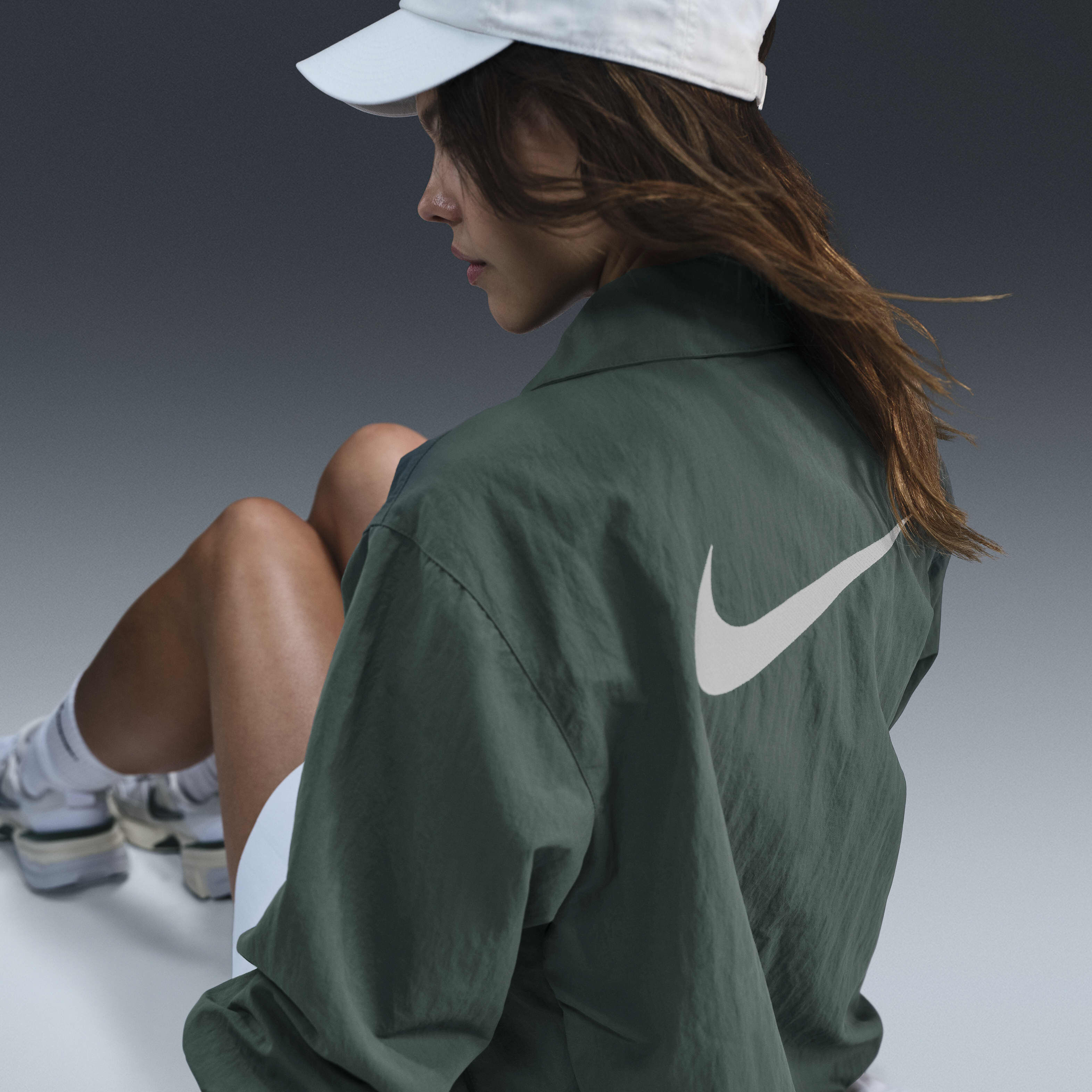 Buy Nike Sportswear Essential Women's Oversized UV Woven