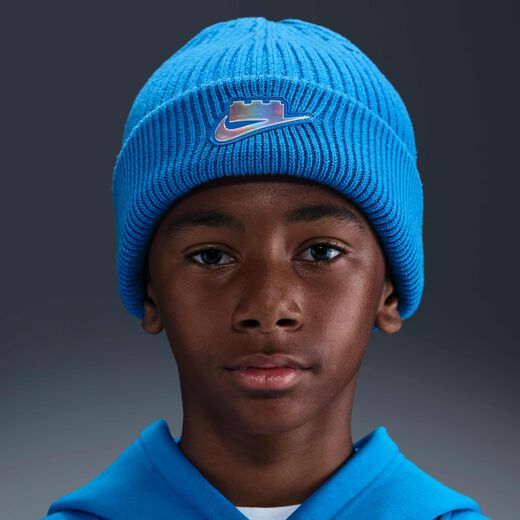 Kids' Caps, Visors & Headbands-Nike, Nike x LEGO&reg; Collection, Older Kids' Peak Beanie
