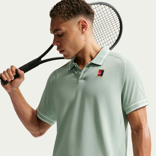 Tennis-Nike, NikeCourt Heritage, Men's Tennis Polo