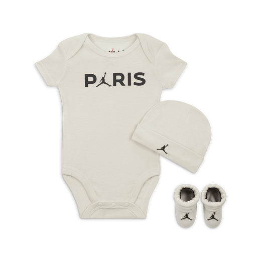 Kids Collection-JRDN, Jordan Paris Saint-Germain 3-Piece Boxed Set, Baby 3-Piece Bodysuit Set