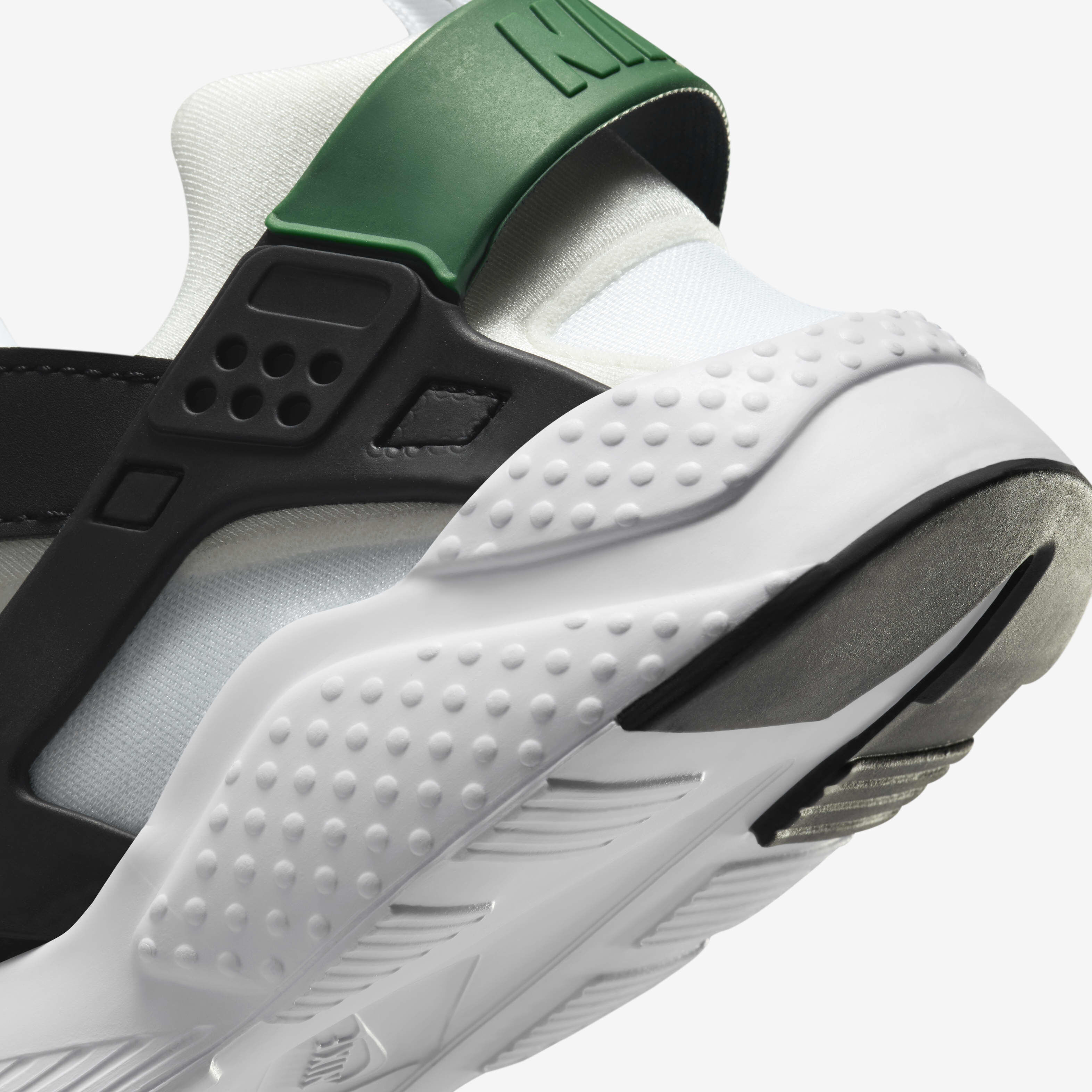 Buy Nike Huarache Run 2.0 Older Kids Shoes White Black Malachite Saturn Gold Nike UAE Official