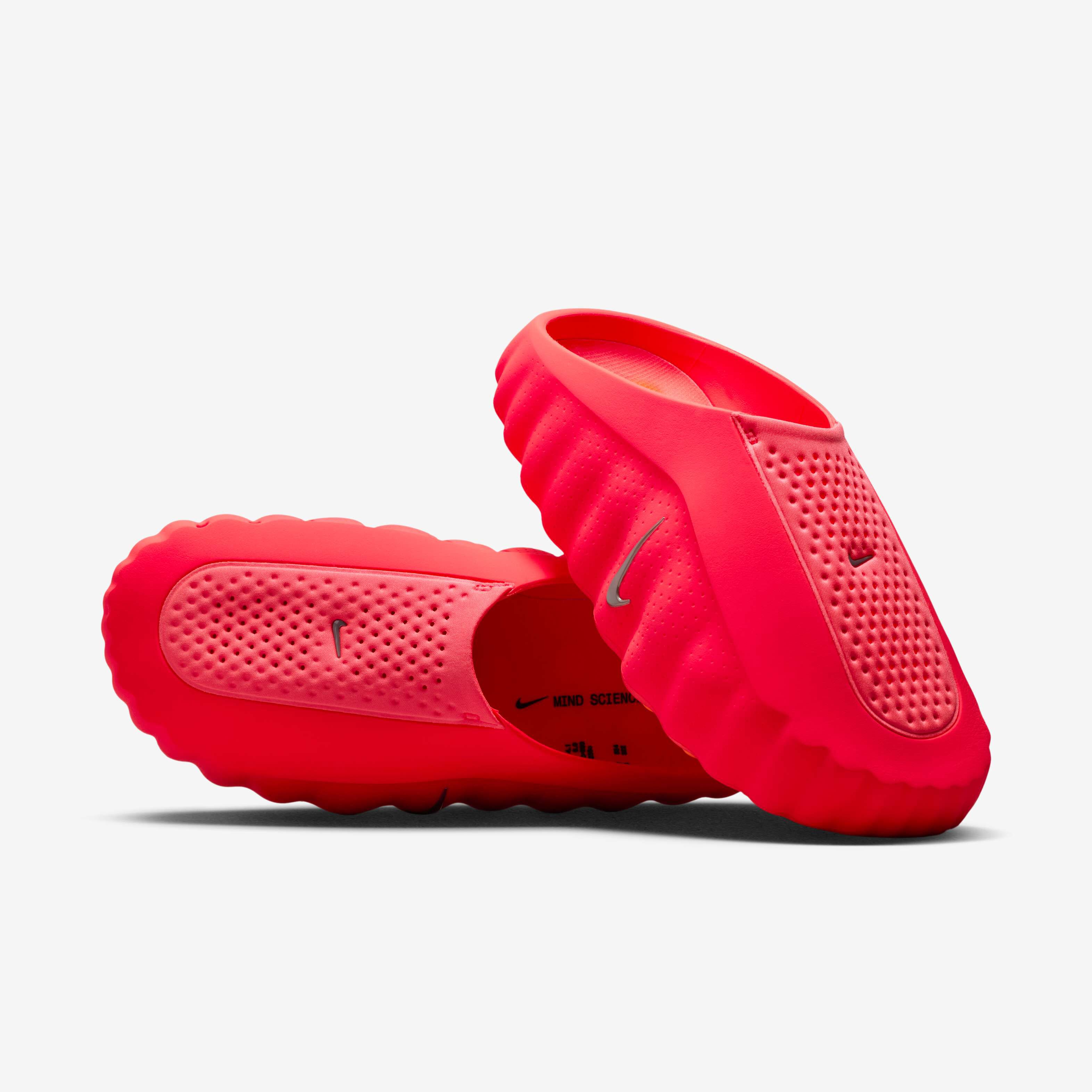 Buy Nike Mind 001 Men's Pregame Mules - Solar Red/Hyper Crimson