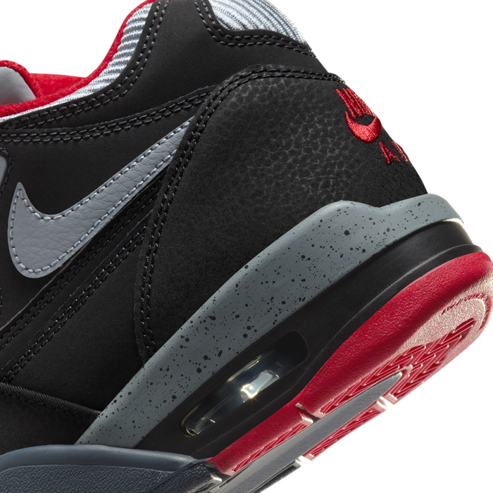 Nike air flight 89 black 2024 and red