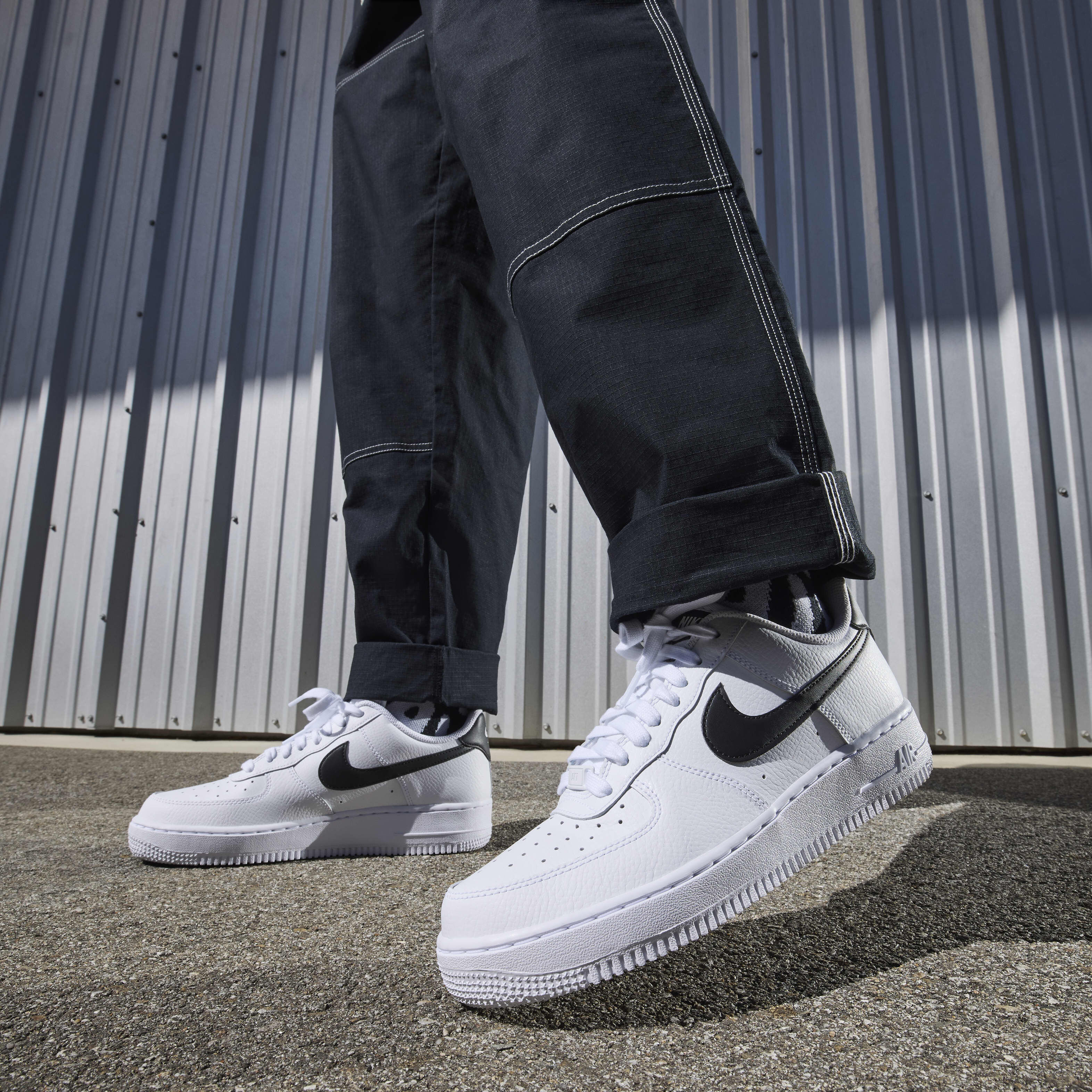White air force 1 black on sale