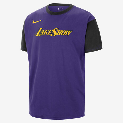 T-Shirts & Tops-Nike, Los Angeles Lakers Courtside City Edition, Men's Nike NBA T-Shirt