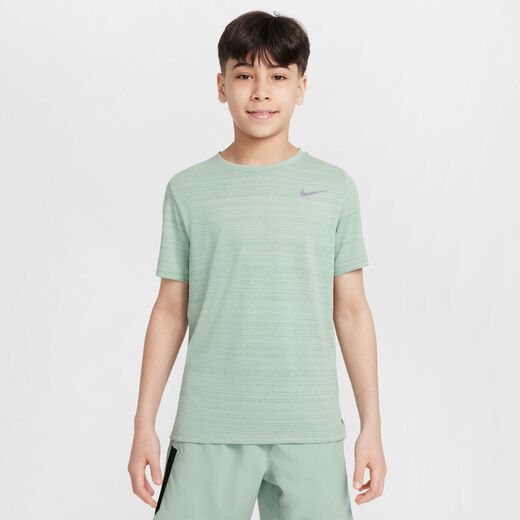 Kids' Short Sleeves Shirts-Nike, Nike Dri-FIT Miler, Older Kids' (Boys') Training Top