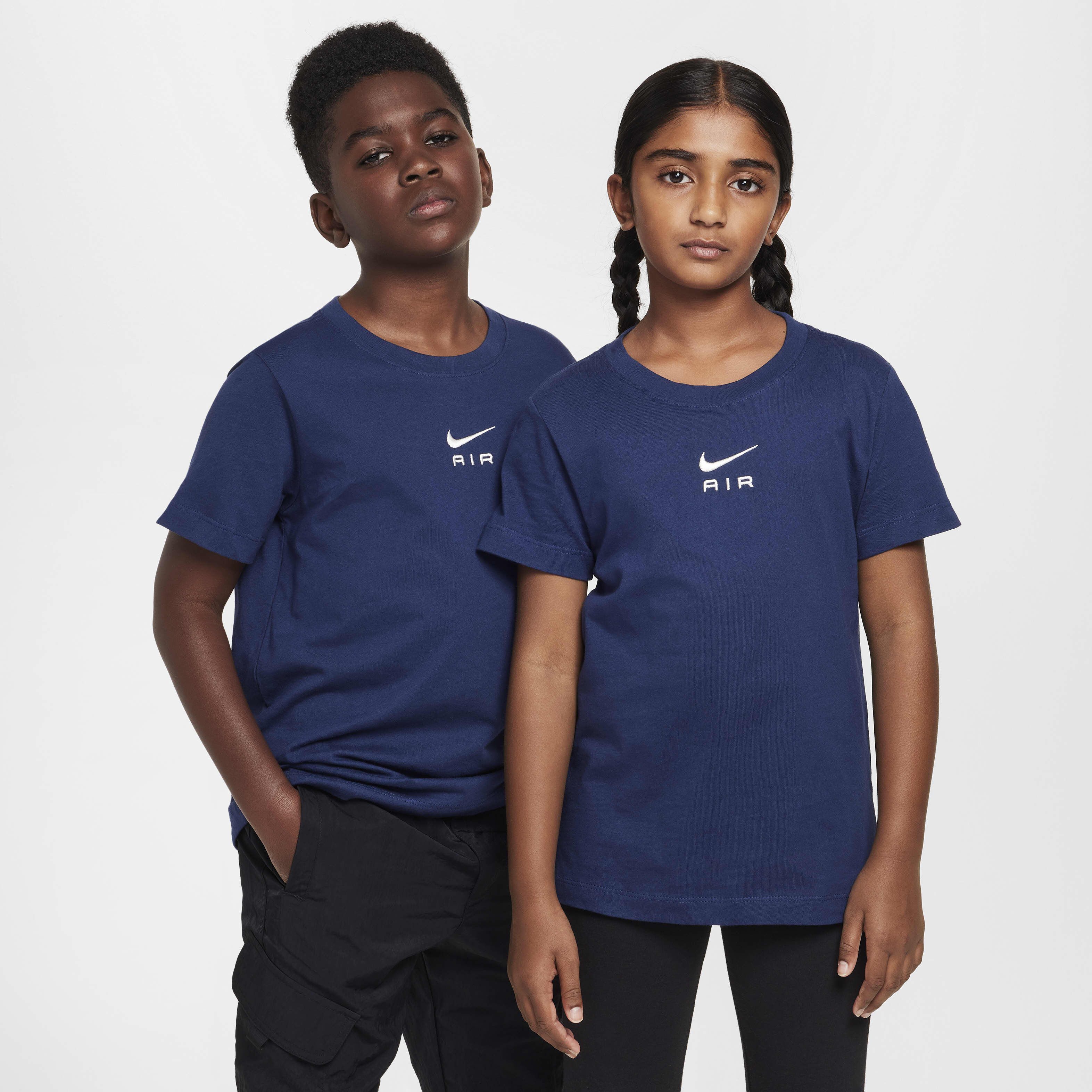 Navy blue nikes youth discount