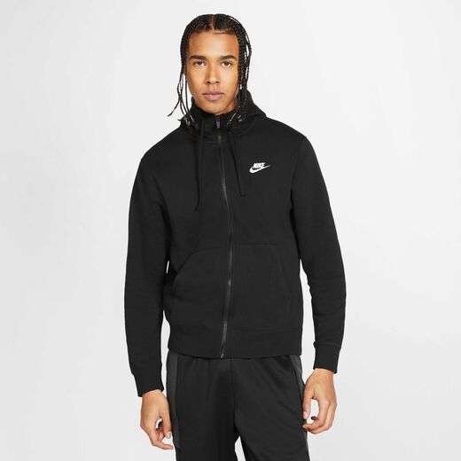 Hoodies & Sweatshirts-Nike, Nike Sportswear Club Fleece, Men's Full-Zip Hoodie
