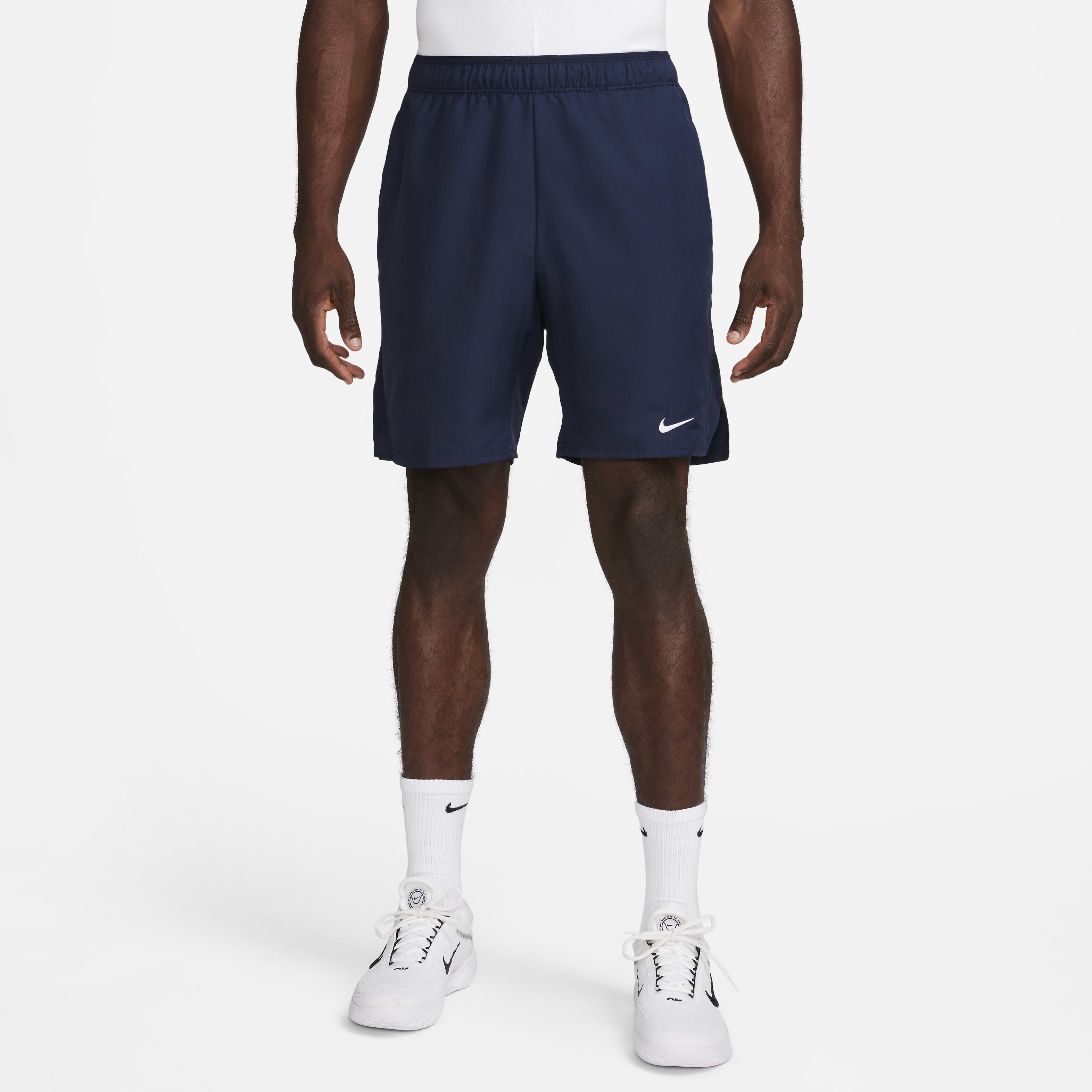 Navy blue tennis shorts sales