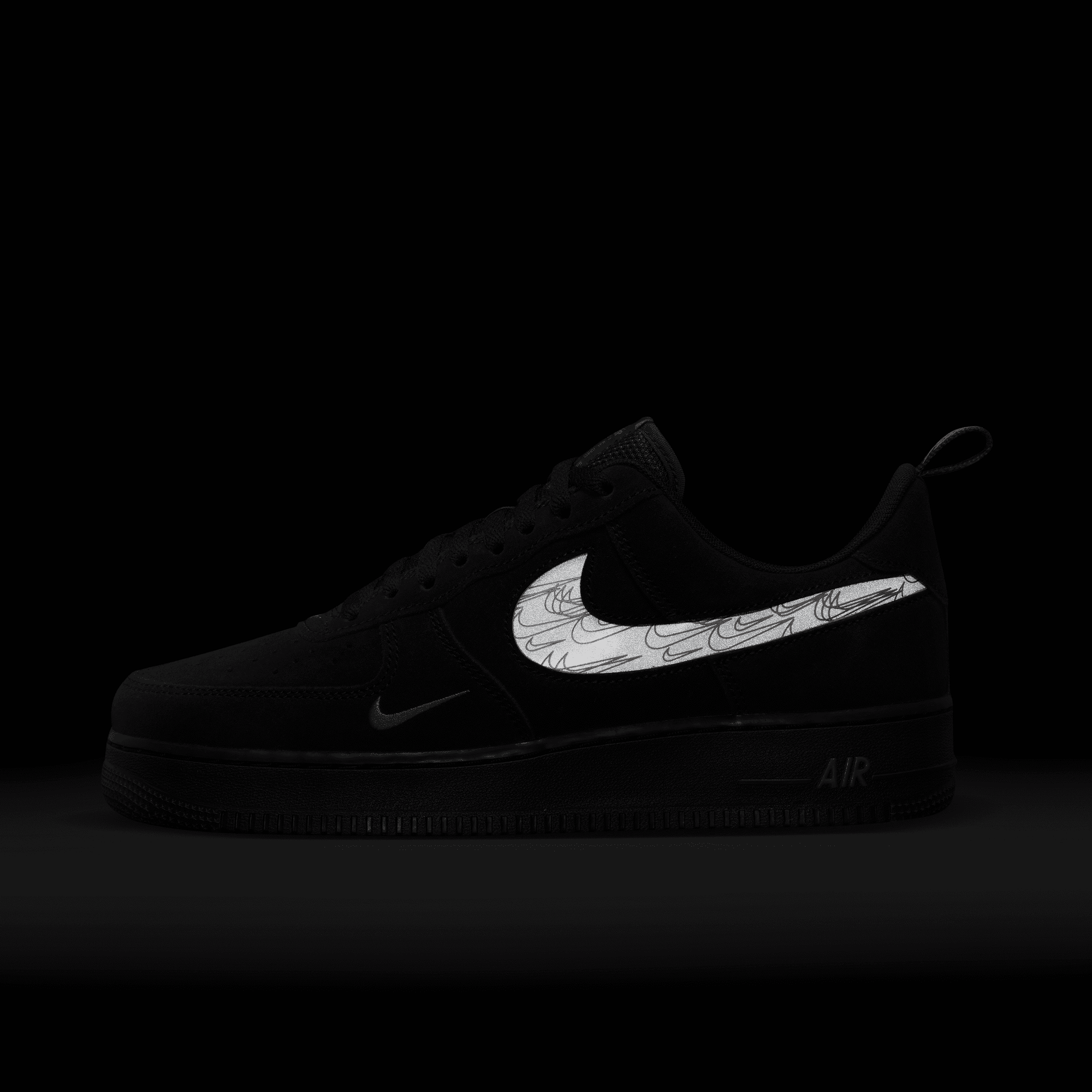 Nike af1 reflective clearance