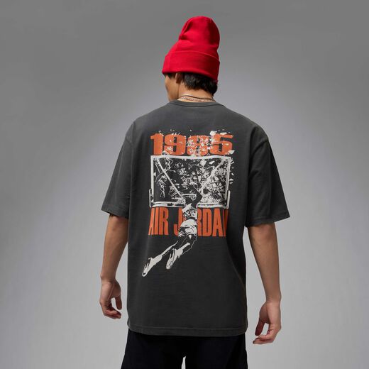 Men's Collection-JRDN, Jordan Brooklyn, Men's Oversized Graphic T-shirt