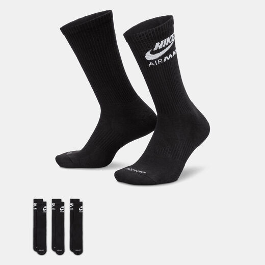 تخفيضات جوارب للرجال-نايكي, نايكي افريداي بلس, جوارب كرو مبطنة (3 أزواج)