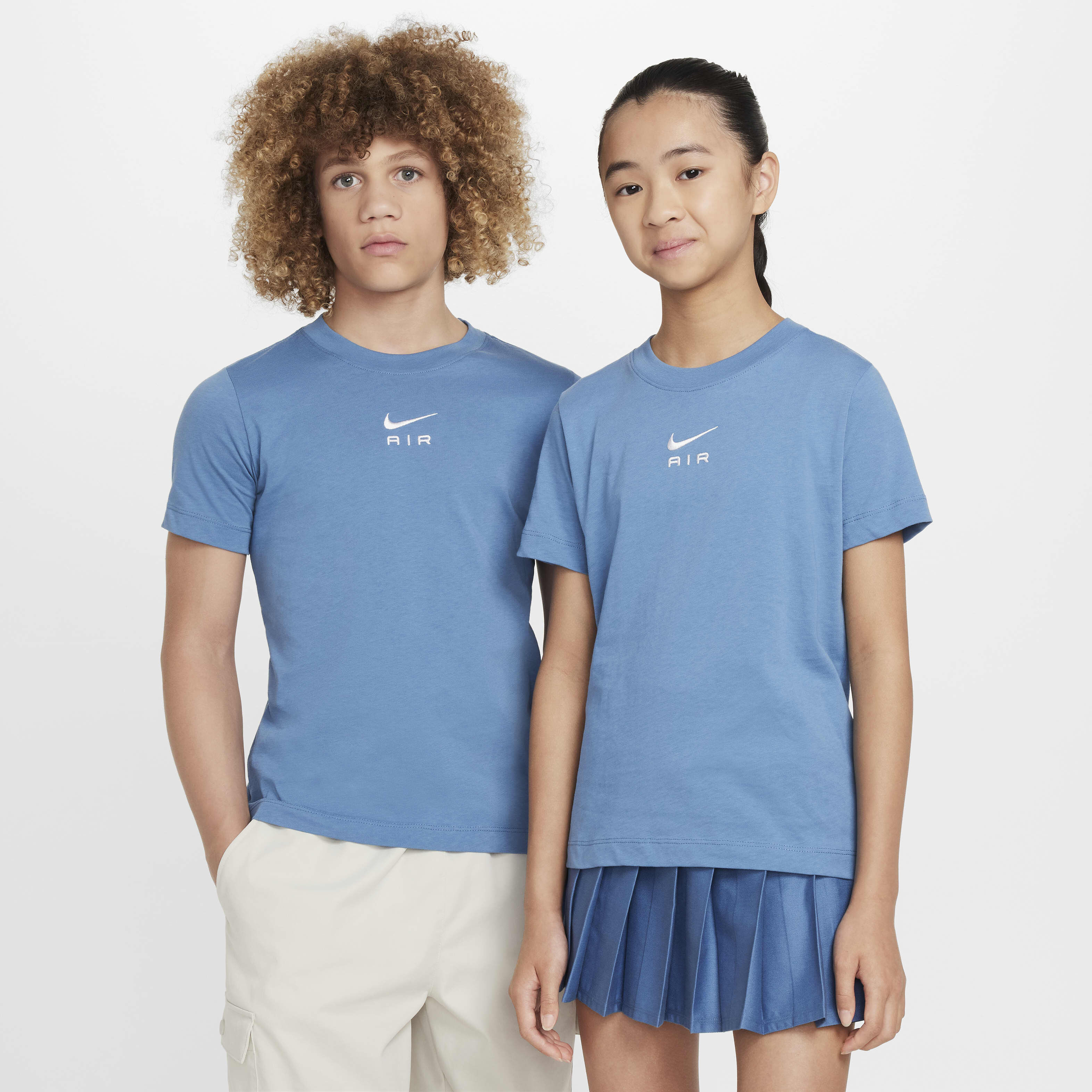 Blue nike shirt sale