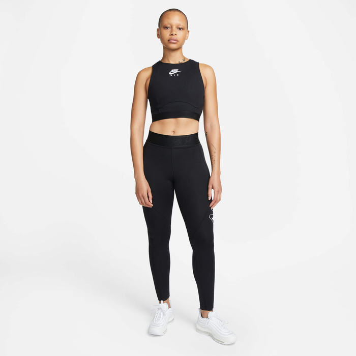 Buy Nike Air Women's Ribbed Tank - Black/White @ Nike UAE