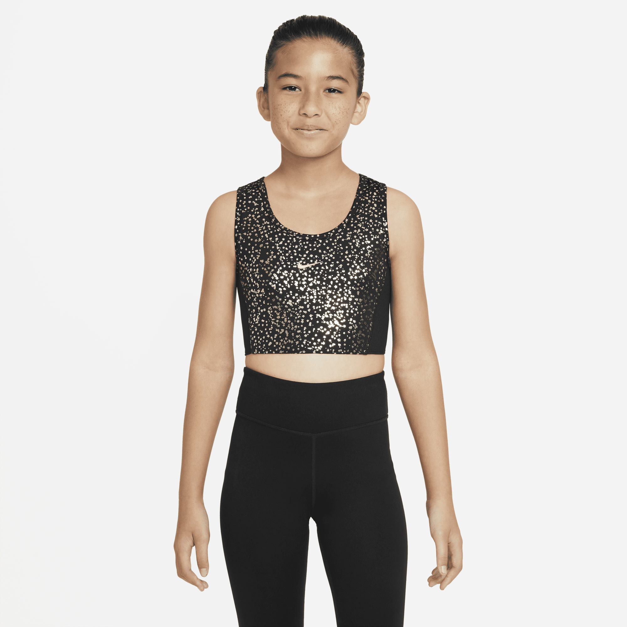 Girls nike sales crop top