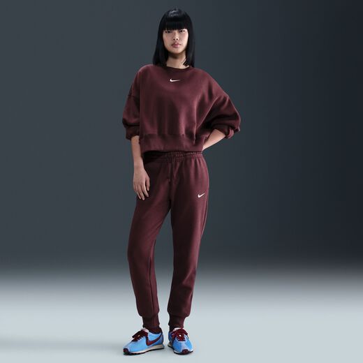 Women's Tracksuits-Nike, Nike Sportswear Phoenix Fleece, Women's Mid-Rise Tracksuit Bottoms