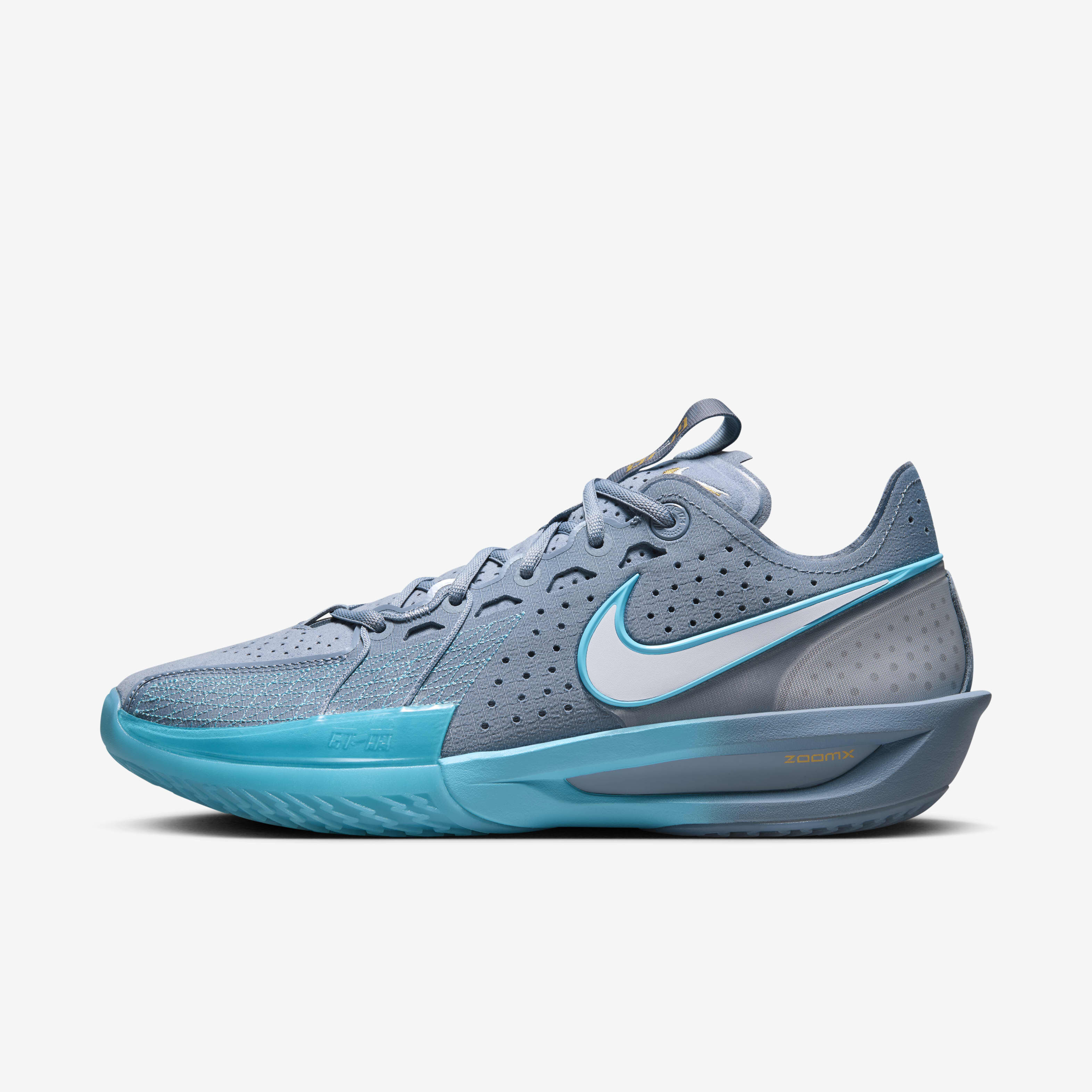 Buy Nike G.T. Cut 3 Basketball Shoes Ashen Slate Baltic Blue Metallic Gold Football Grey Nike UAE Official