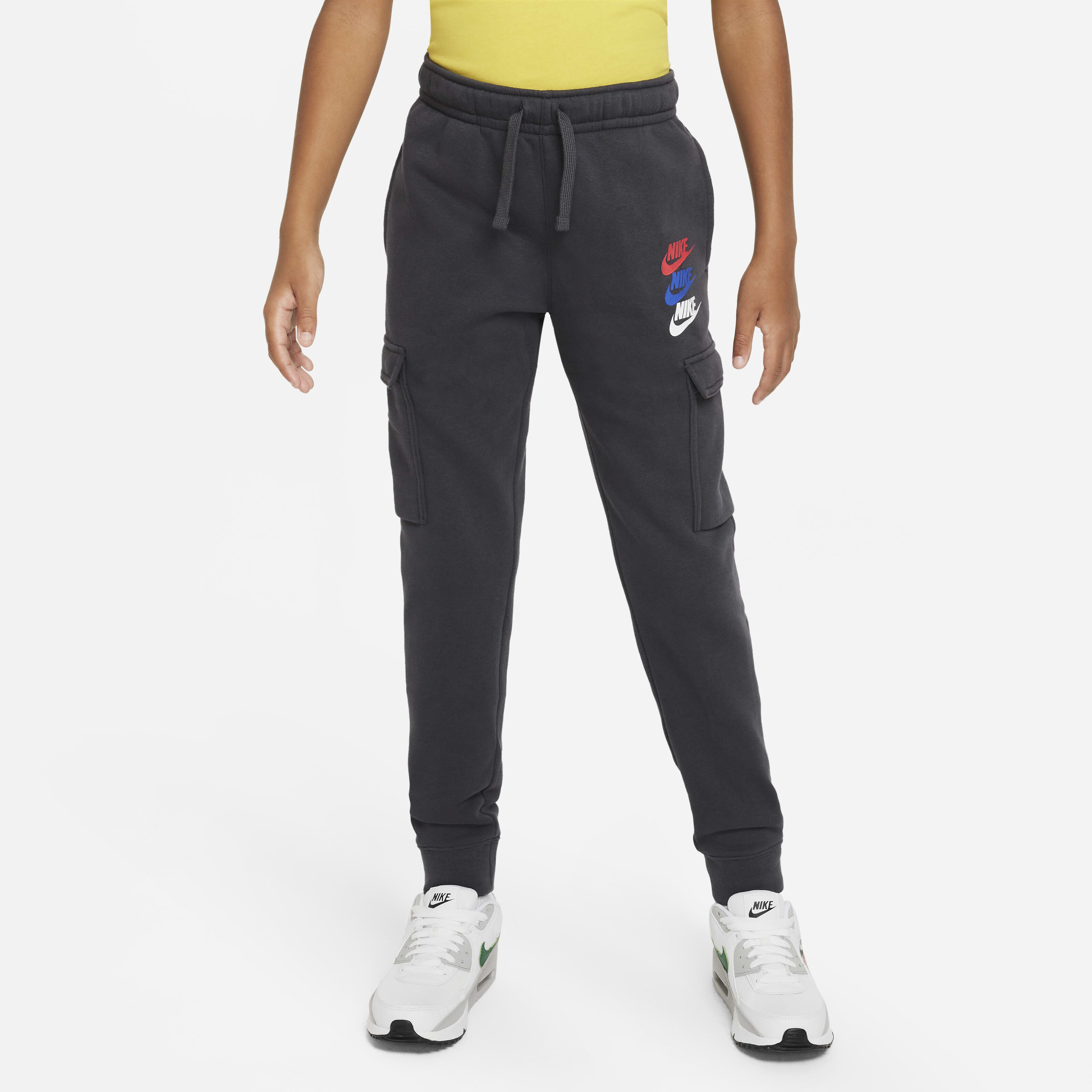 Buy Nike Sportswear Standard Issue Older Kids Boys Fleece Cargo Trousers Nike UAE Official