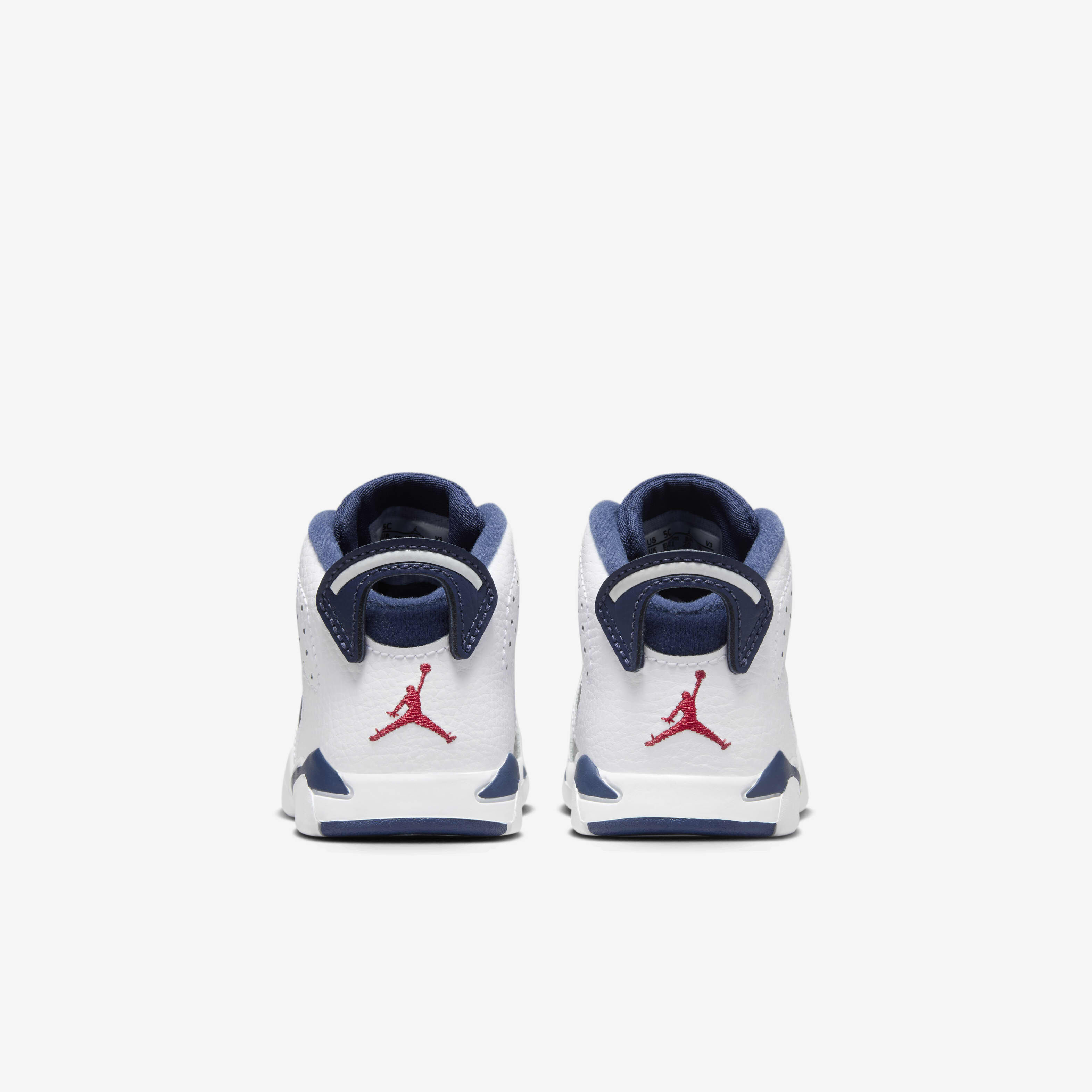Jordan 6 Retro 'White and Midnight Navy' image number 5