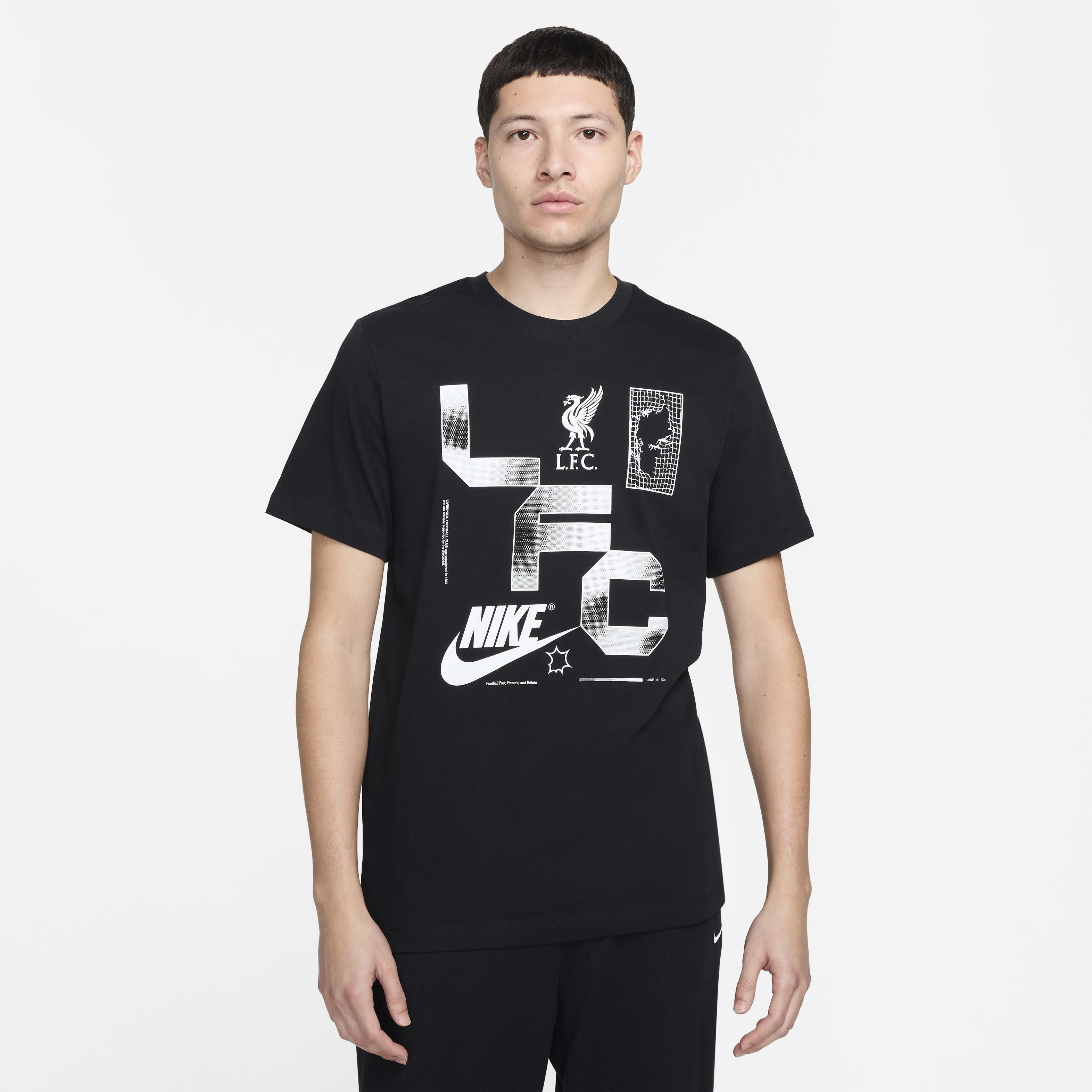 Buy Liverpool F.C. Men's Nike Football T-Shirt - Black @ Nike UAE