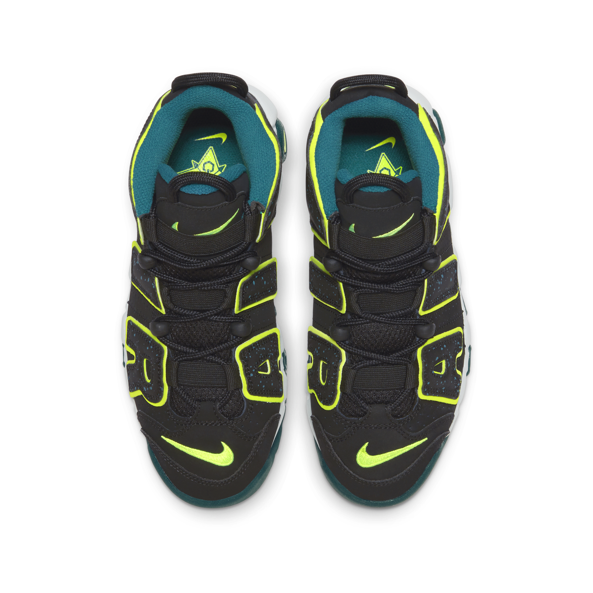 Black and lime green 'uptempo online