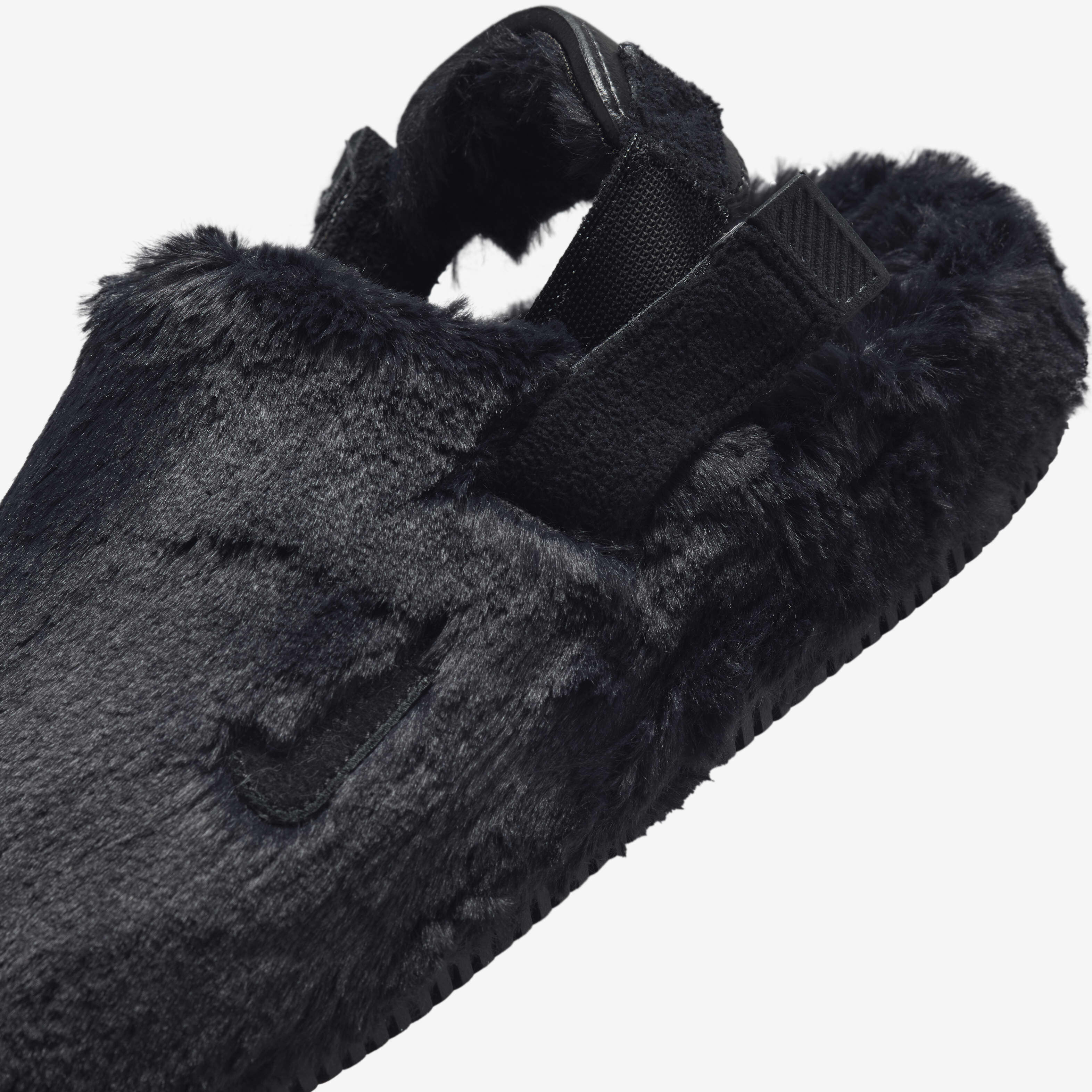 Furry slippers nike new arrivals