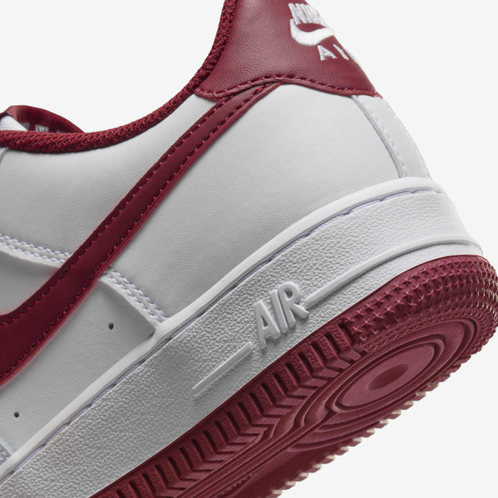 Buy Nike Air Force Older Kids' Shoes White/Team Red Nike UAE