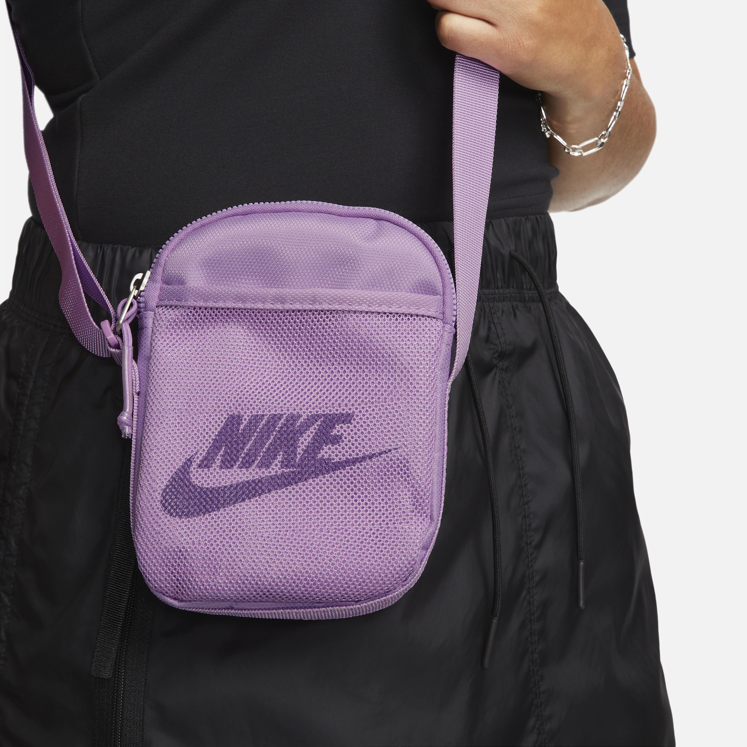 Purple nike crossbody 2025 bag