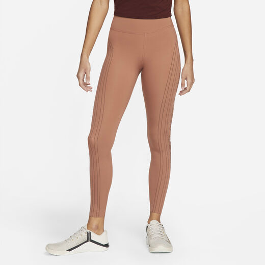 بناطيل ضيقة-نايكي, نايكي ون لوكس ايكون كلاش, ليقنز بخصر مرتفع للنساء