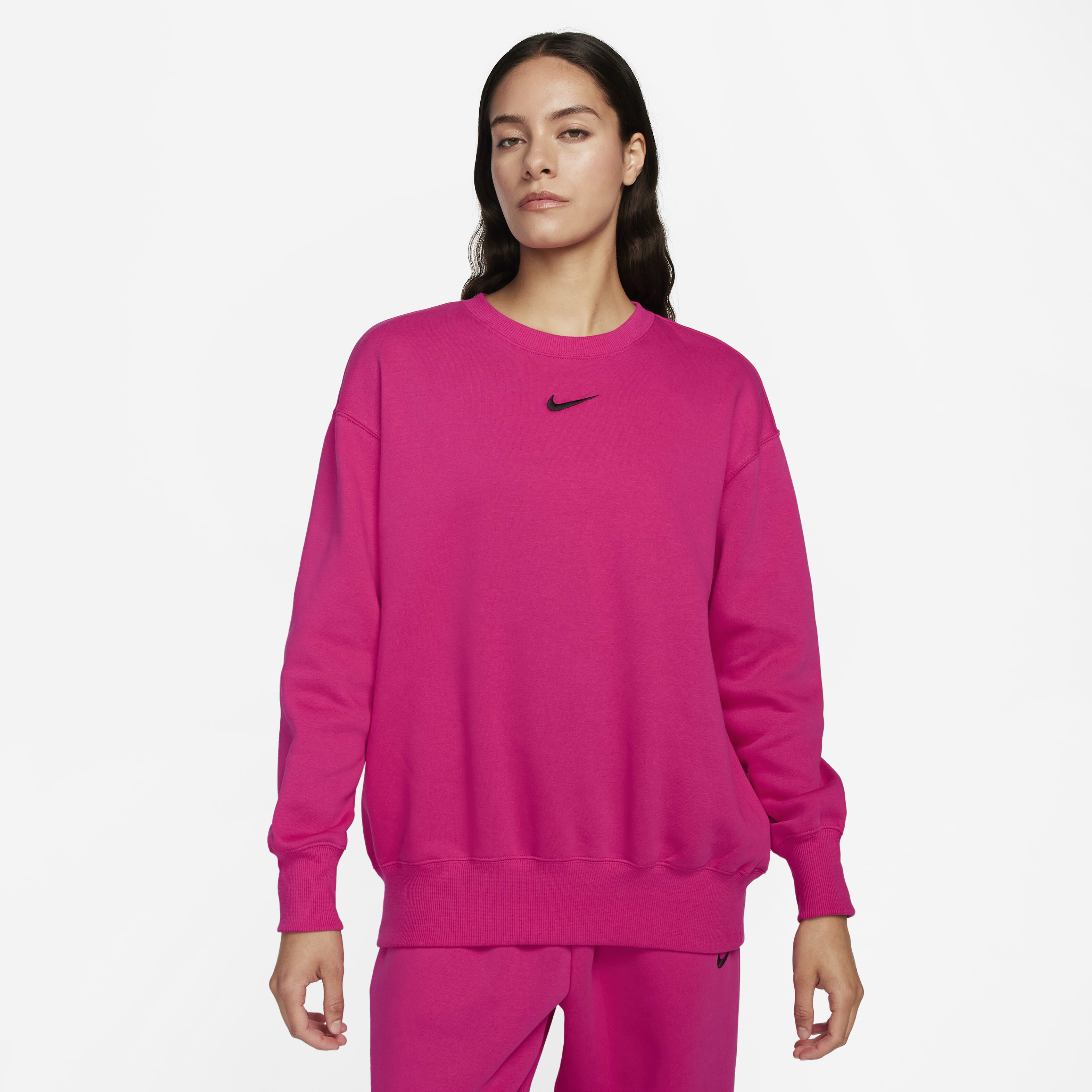 Buy Nike Sportswear Phoenix Fleece Women s Oversized Crew neck Sweatshirt Nike UAE Official
