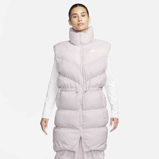 Women's Puffer Jackets-Nike, Nike Sportswear Windpuffer, Women's Therma-FIT Loose Long Puffer Gilet