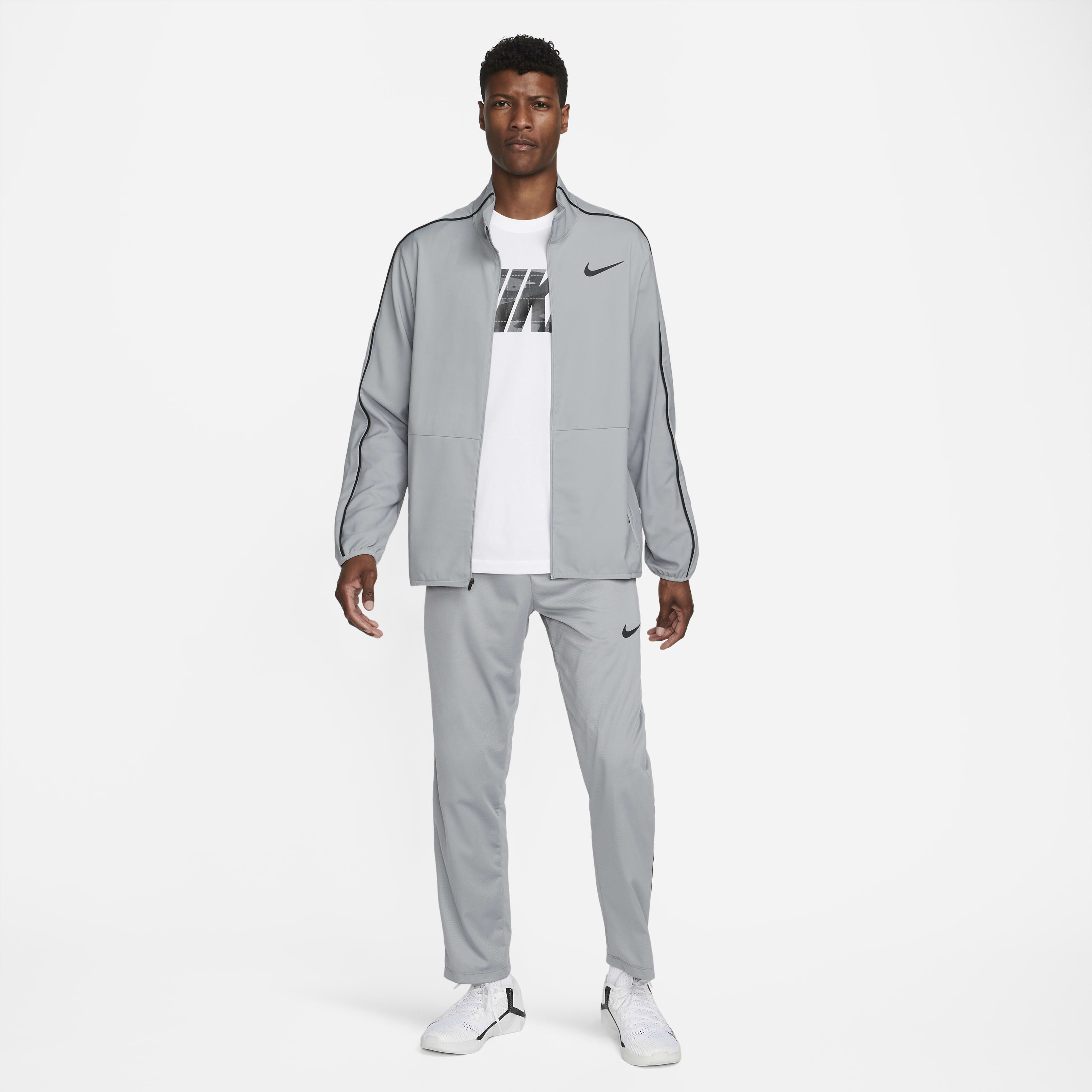 Nike men's dry woven camo training jacket cheap