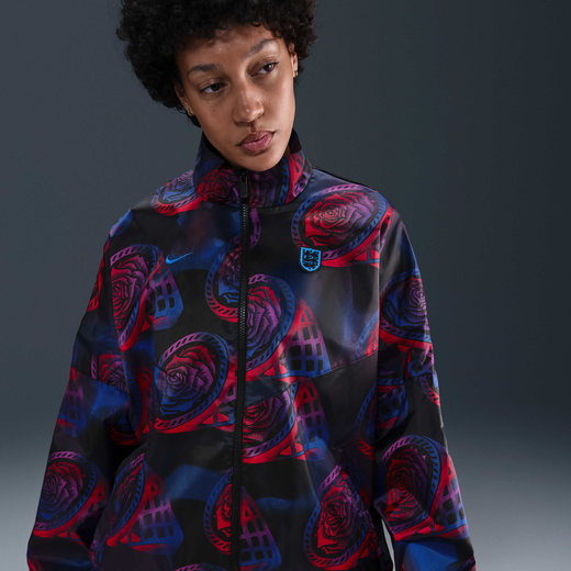 Leah Williamson-Nike, England Essential Windrunner, Women's Nike Football Woven Jacket