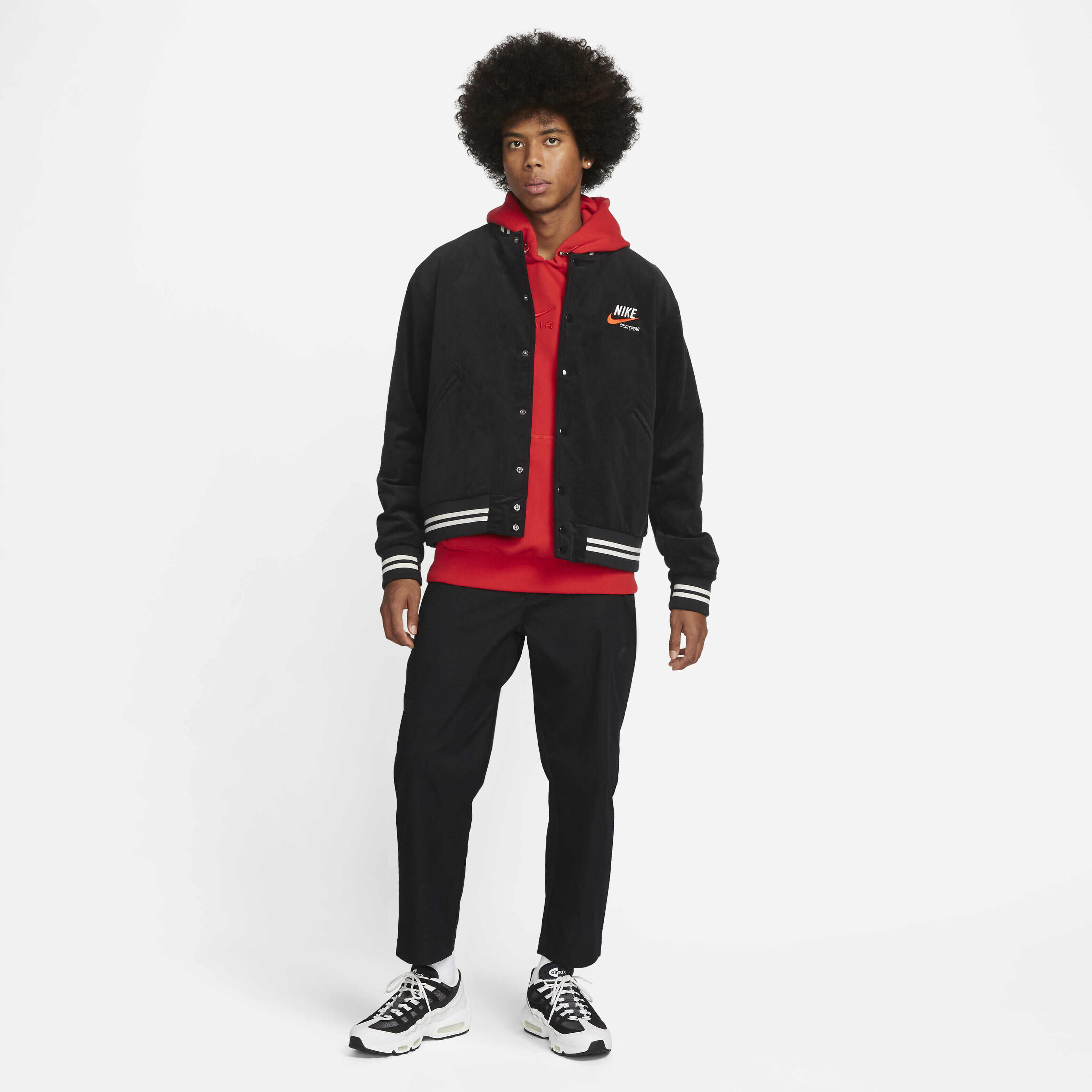新品未使用ナイキ NIKE TREND BOMBER JKT メンズ XXL Buy Nike Sportswear Trend Men's Bomber Jacket - Black/Sail