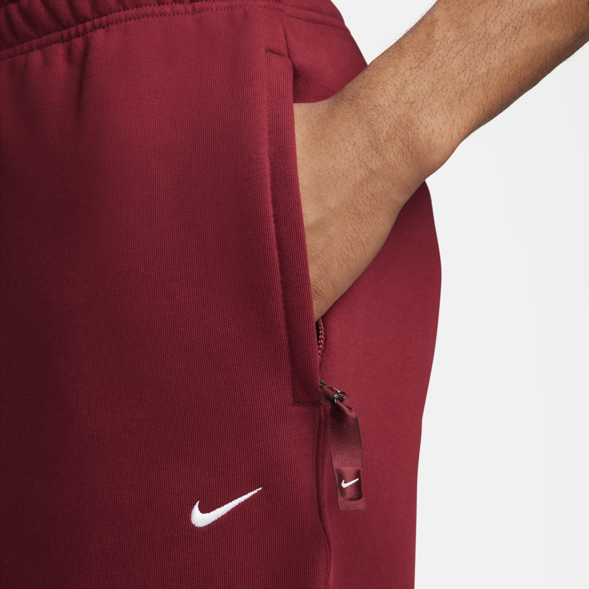 Red sales nike pants