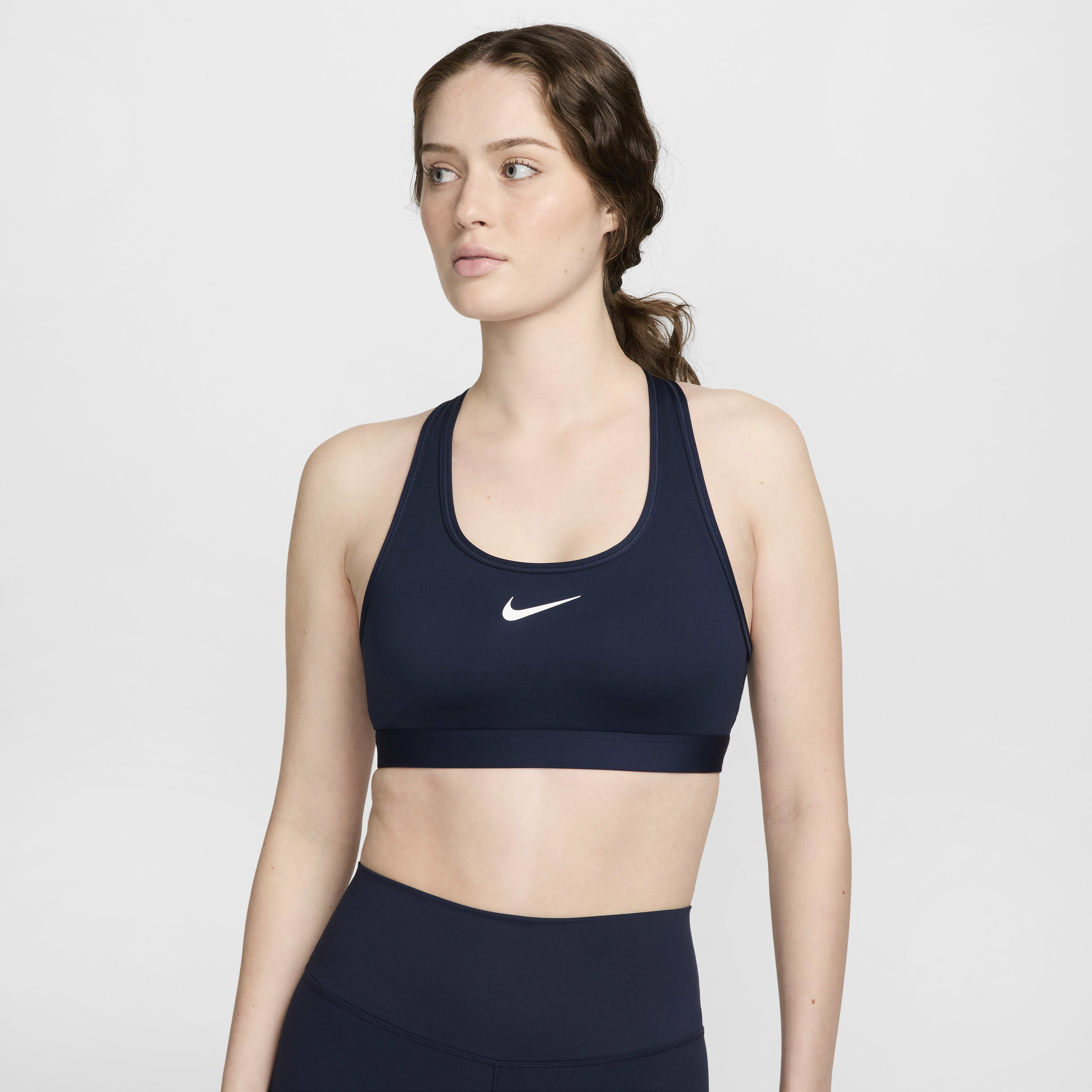 Buy Nike Swoosh Medium Support Women s Padded Sports Bra Nike UAE Official