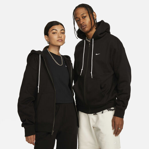 Hoodies & Sweatshirts-Nike, Nike Solo Swoosh, Men's Full-Zip Hoodie