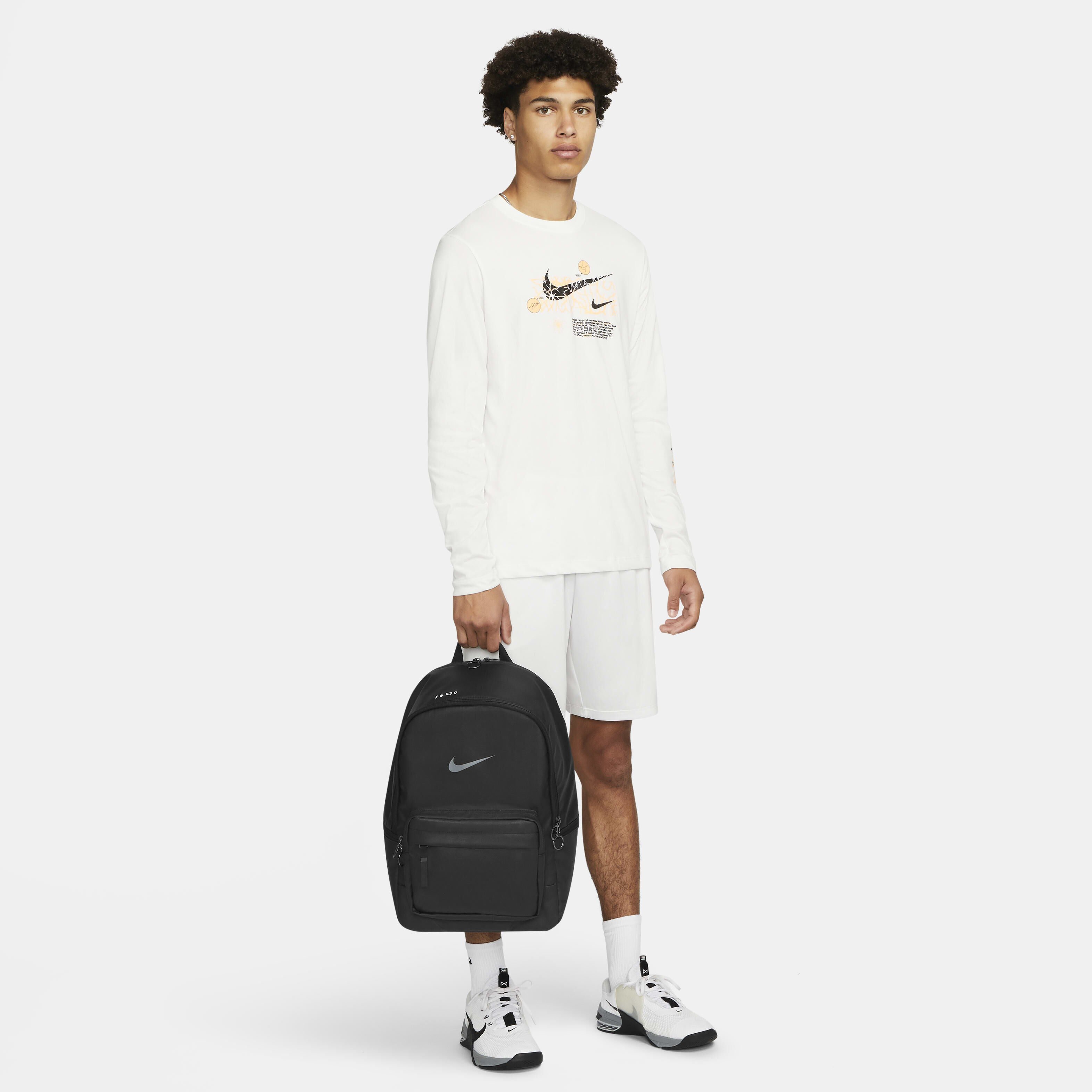 Buy Nike Heritage Winterized Eugene Backpack (23L) - Black/Black/Smoke ...
