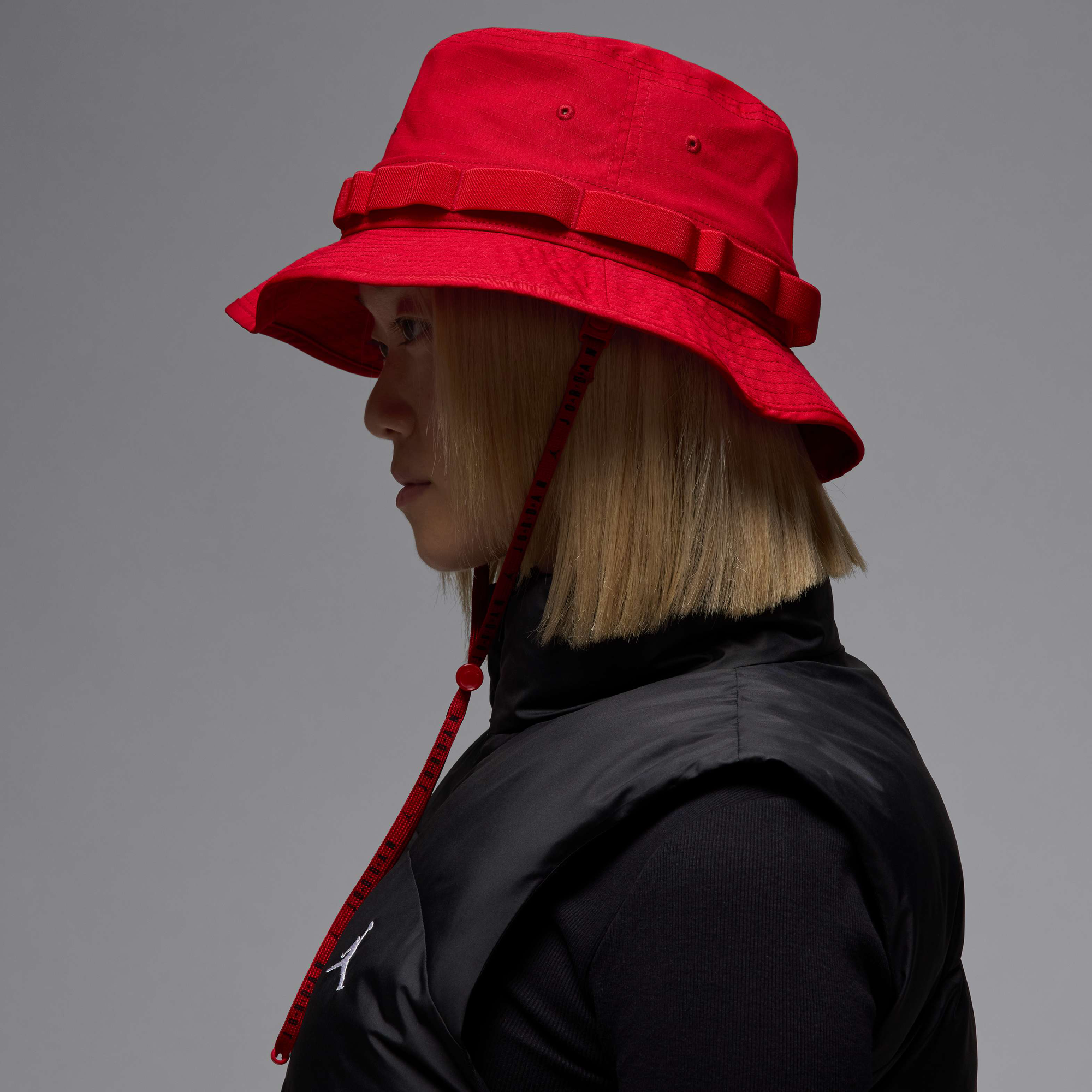 ■Nike■ Jordan Apex Bucket Hat Gym Red Black HM5753687 HM57 JORDAN APEX BUCKET HAT (GYM RED/BLACK)